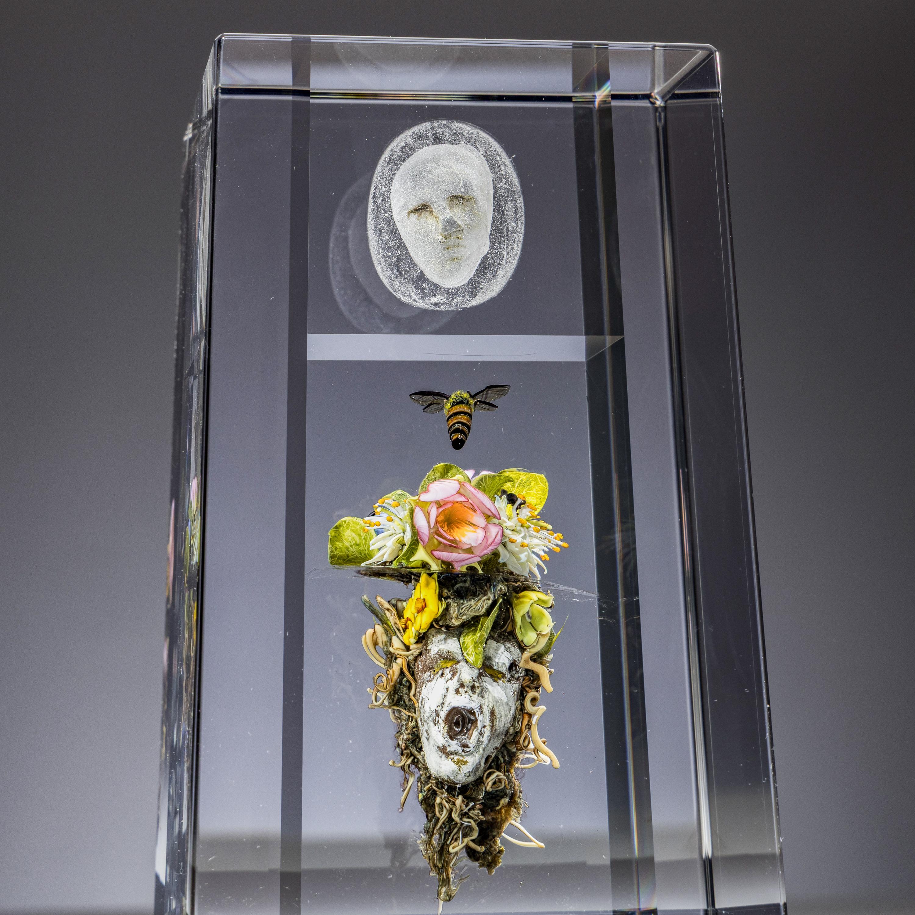 Paul Joseph Stankard (American, b. 1943) — Columnar Paperweight, 2001