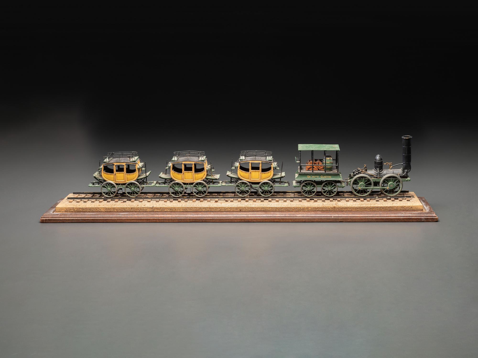 A 'DeWitt Clinton' Passenger Train Model