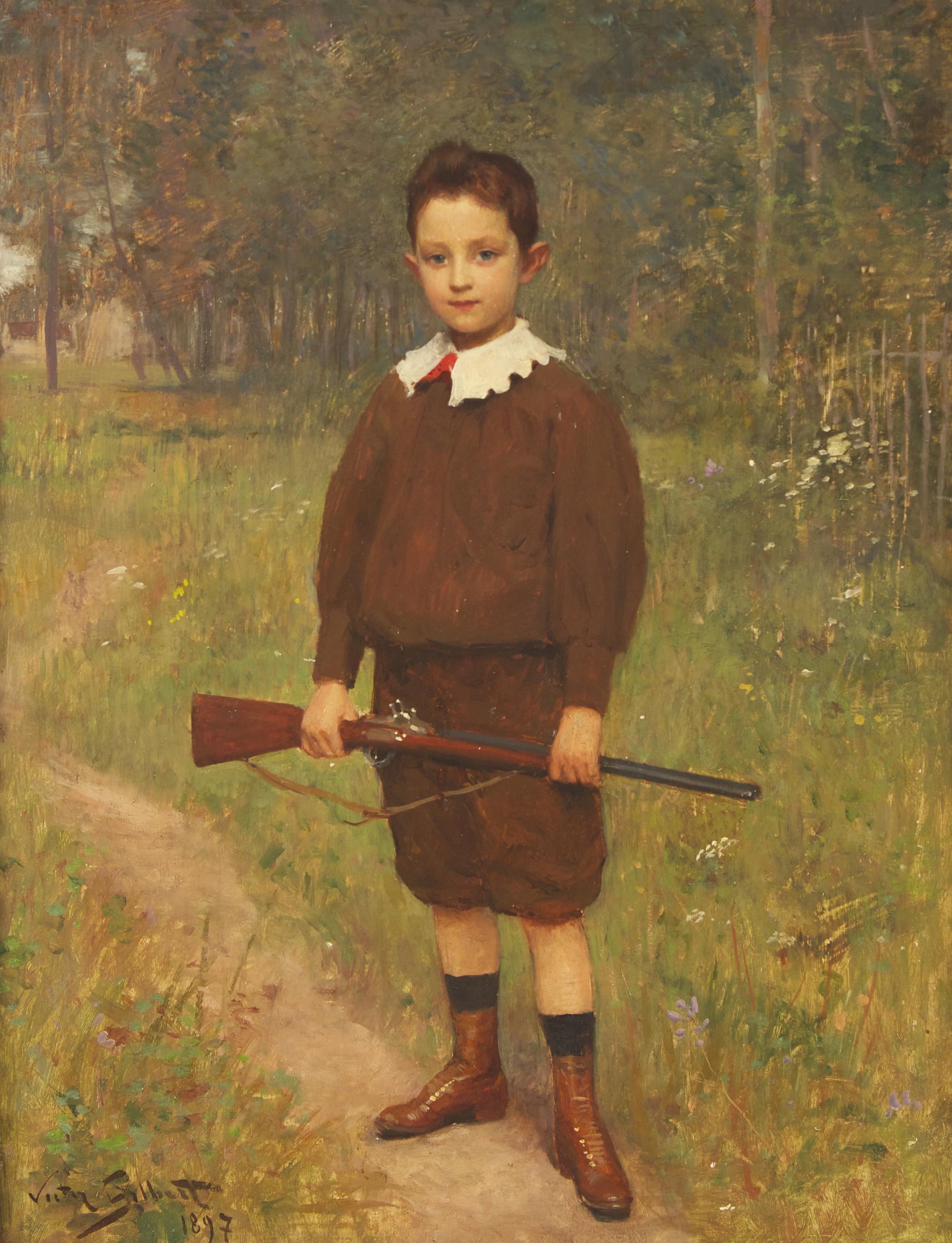 Le Petit Chasseur au Fusil, 1897