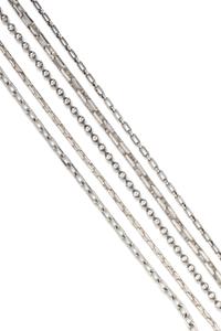A Collection of Silver Jewelry, 152.00 dwts.
