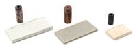 Three Near Eastern Stone Cylinder Seals Length of longest 3 inches. — VARIOUS AGES