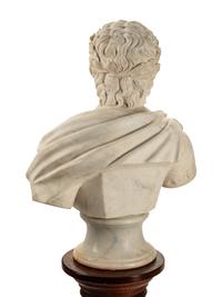 An Italian Marble Portrait Bust of a Roman Emperor