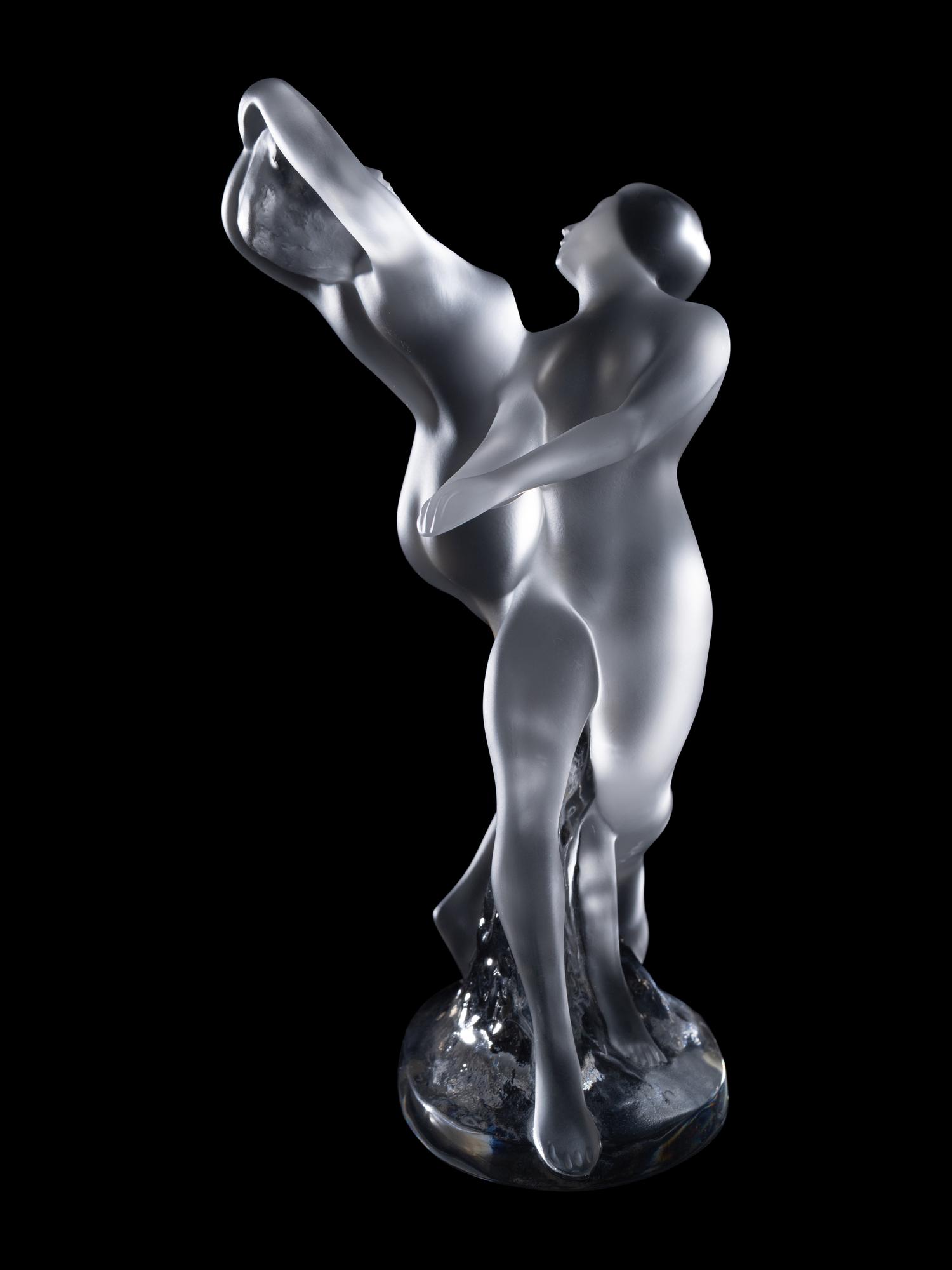 Two Lalique Glass Articles