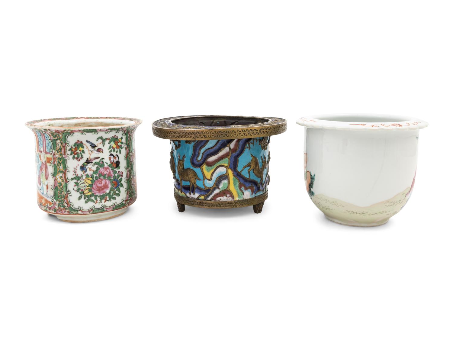 Three Chinese Planters