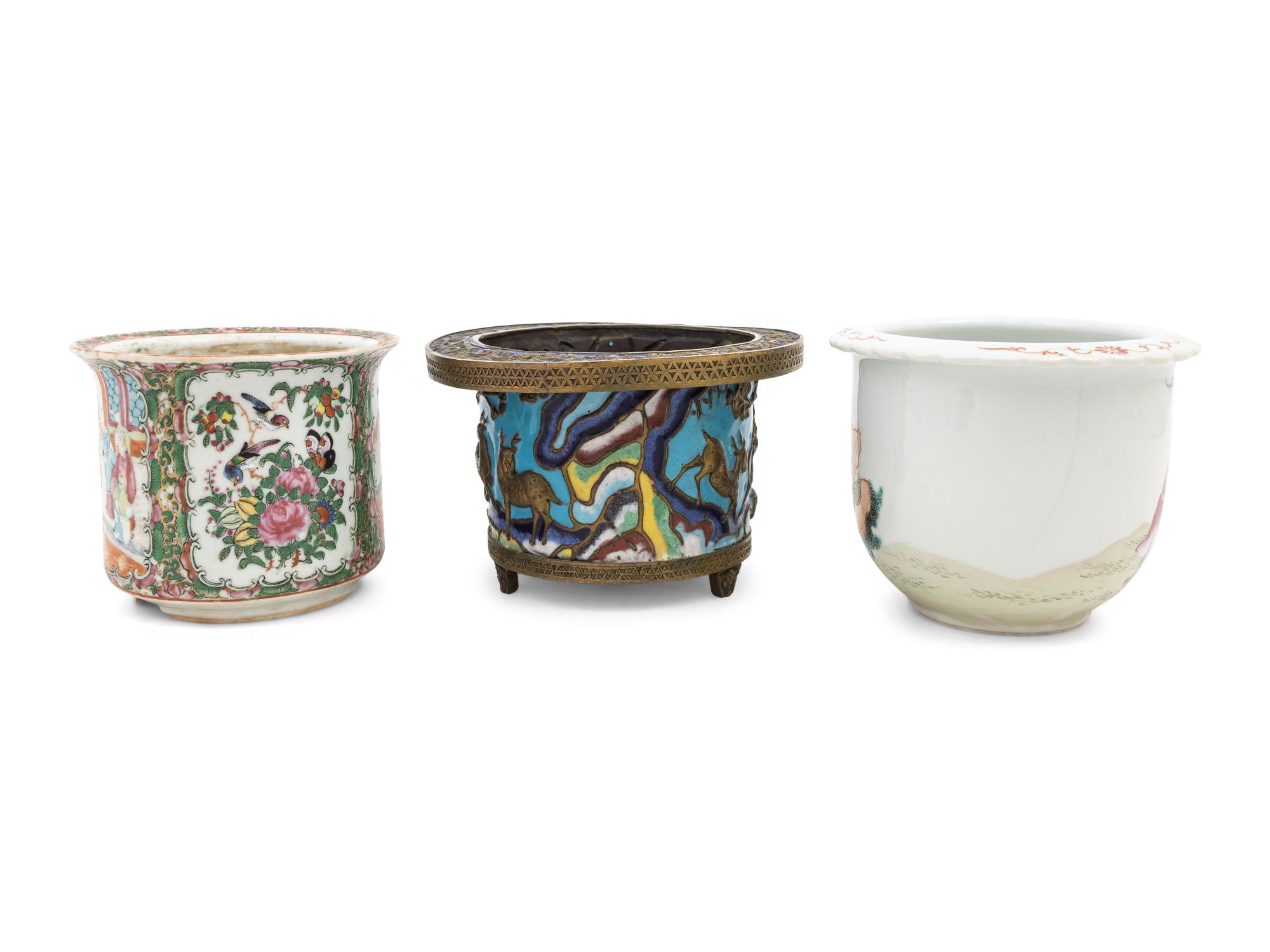 Three Chinese Planters