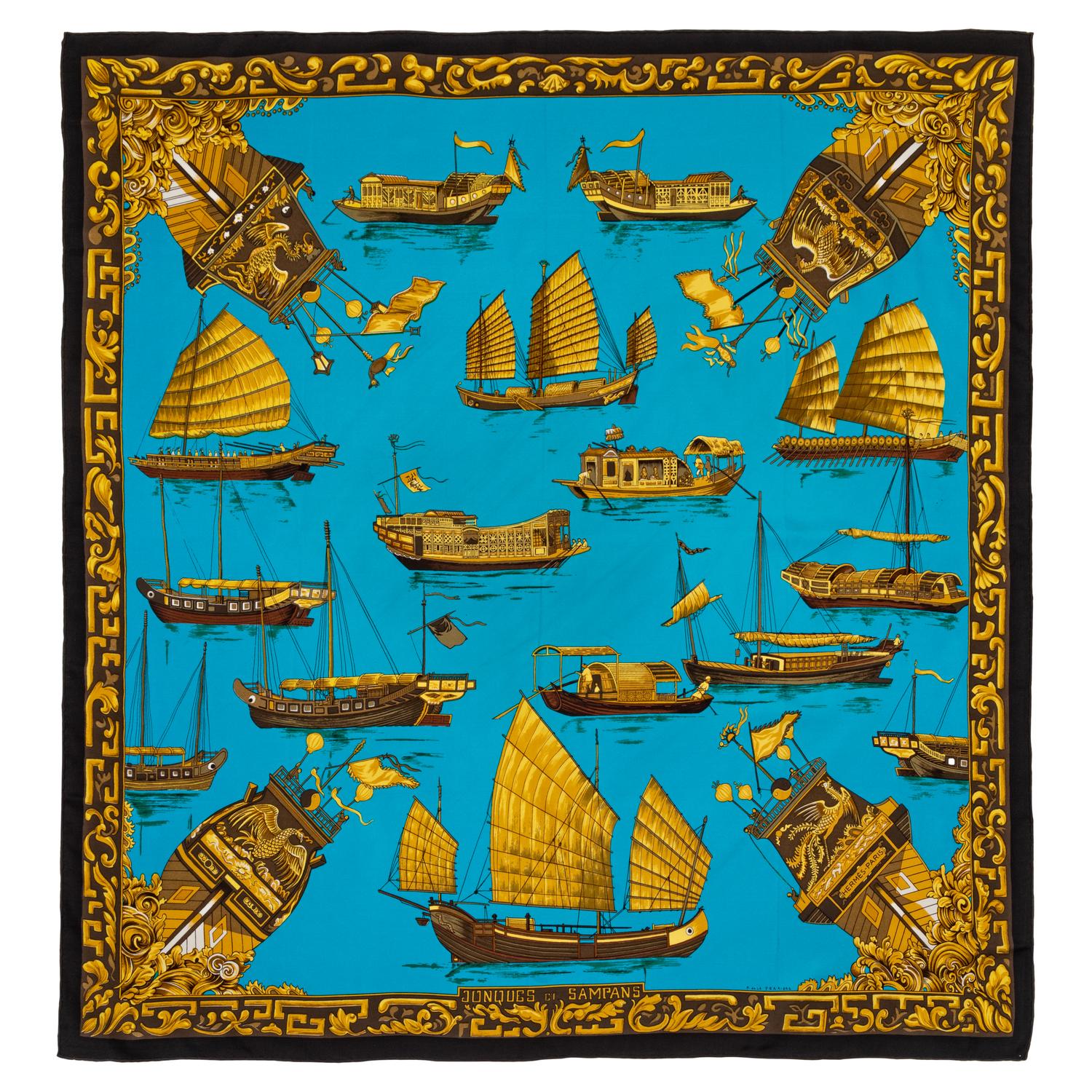 Hermès 90cm Silk Scarf