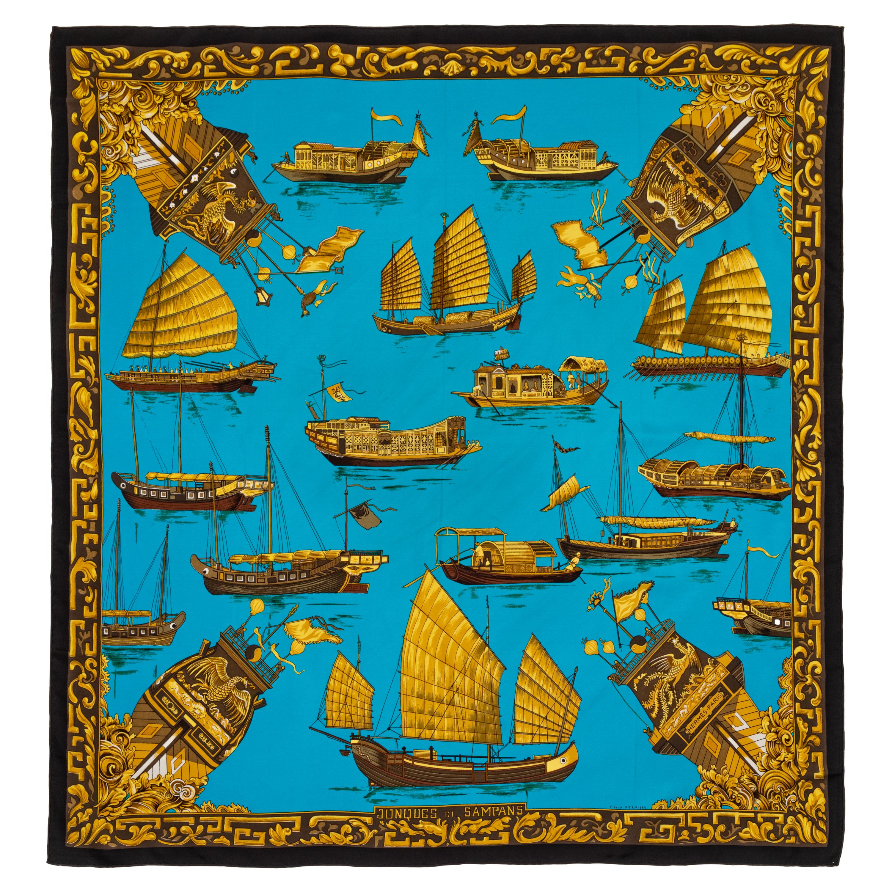 Hermès 90cm Silk Scarf