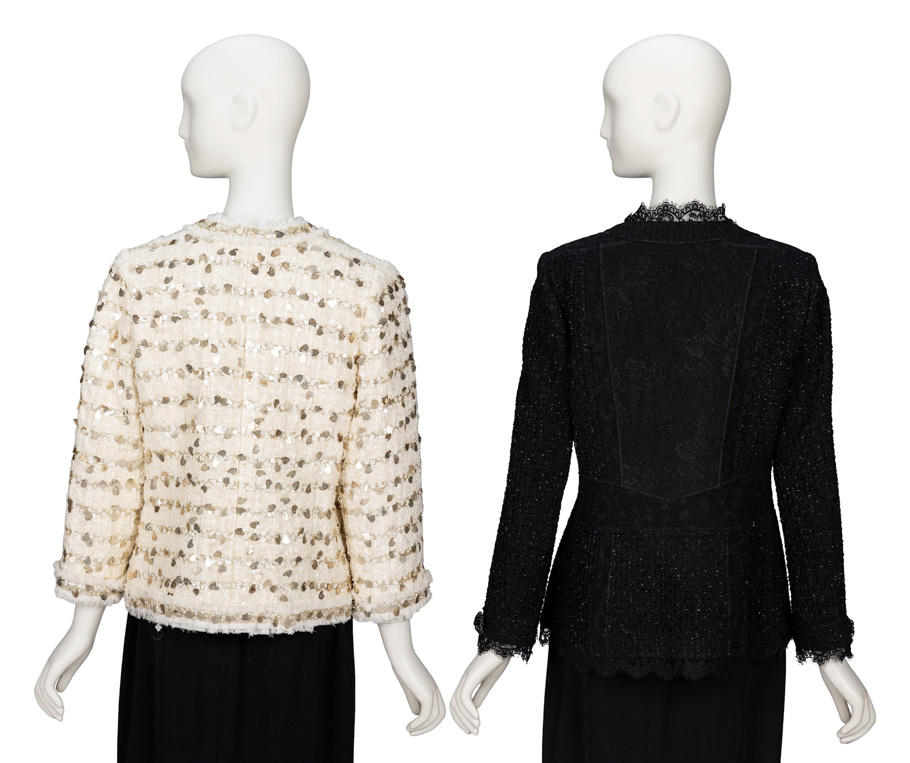 Oscar de la Renta, Two Cardigan Jackets