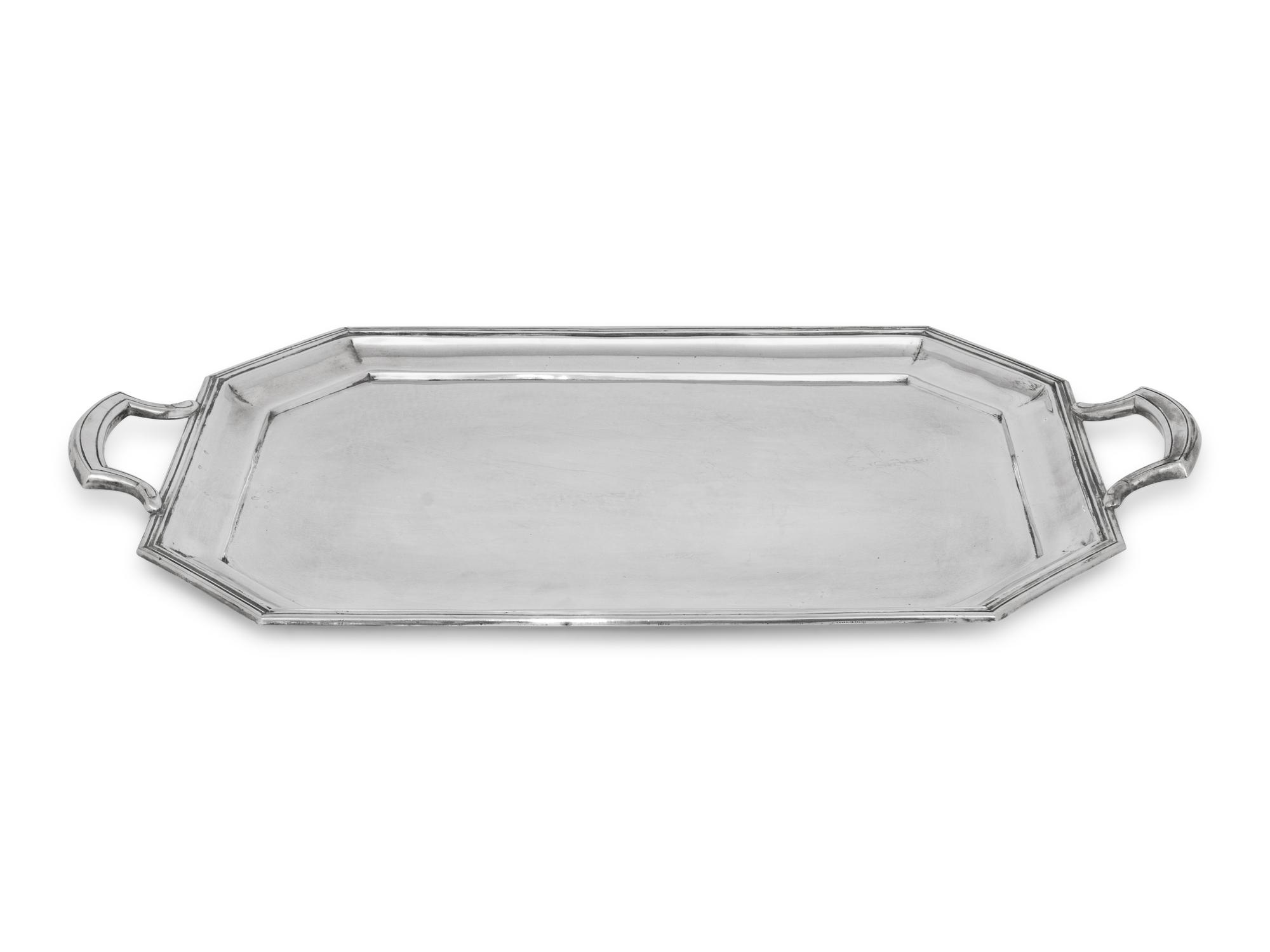 A German Silver Tray