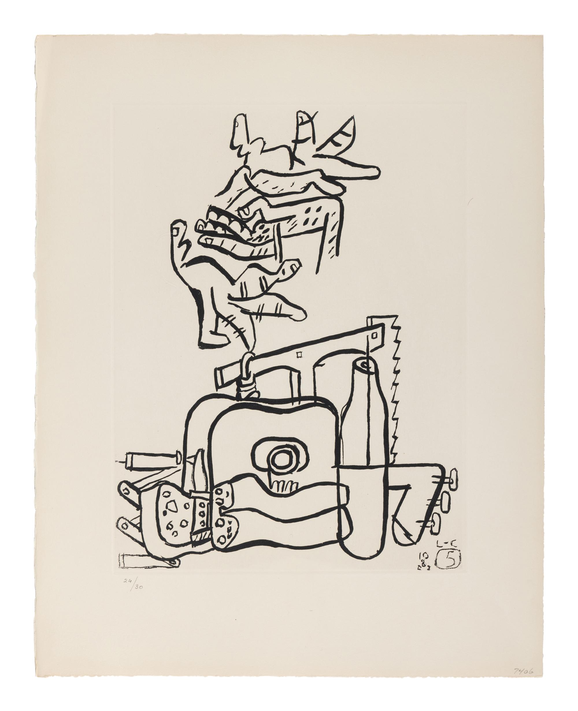 A group of three prints from Unité , 1963-65