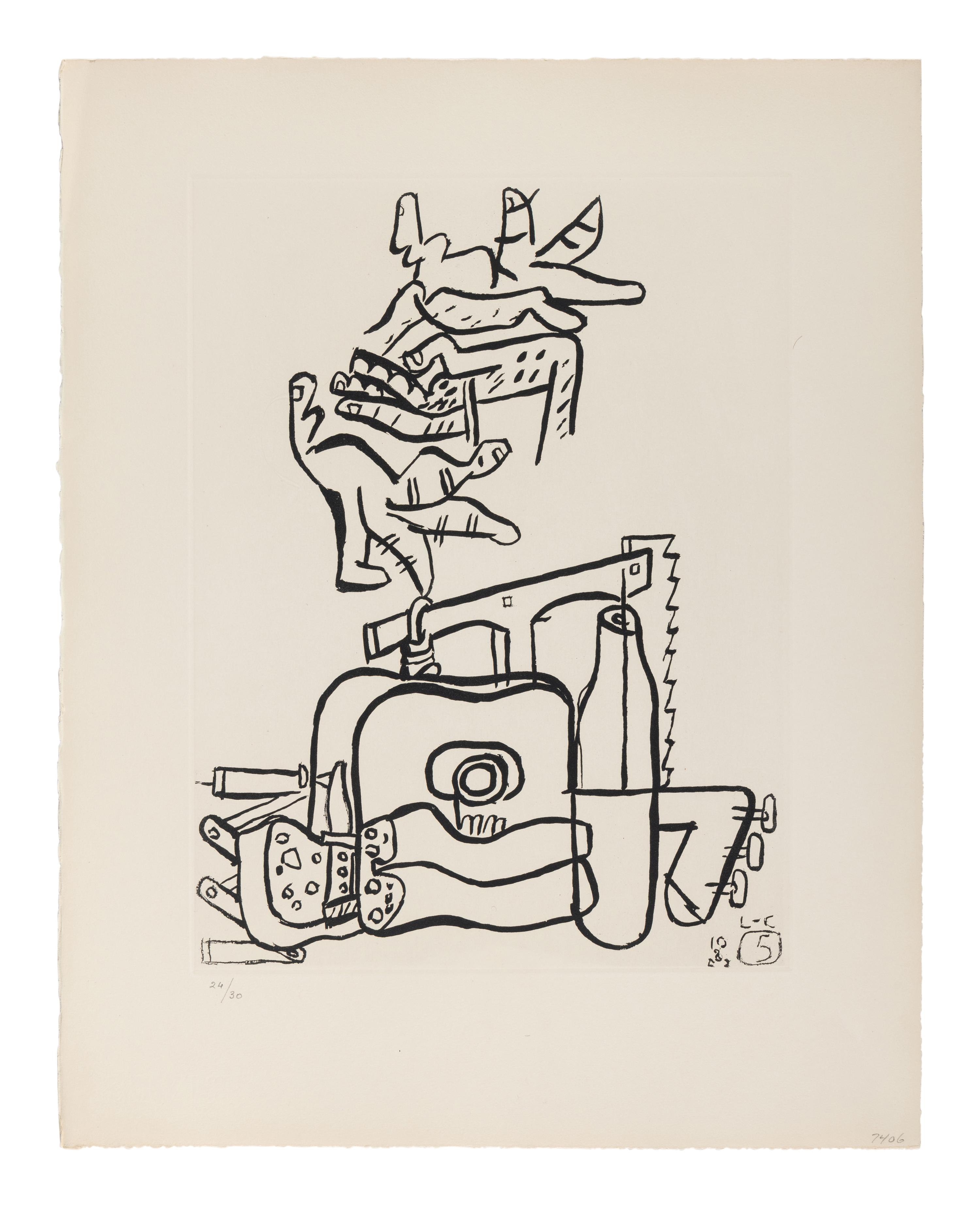 A group of three prints from Unité , 1963-65