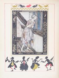 (HALPIN, BILL; RACKHAM, ARTHUR) EVANS, C.S. Cinderella. London/New York, 1919. Finely bound by Bill Halpin. Limited, signed.