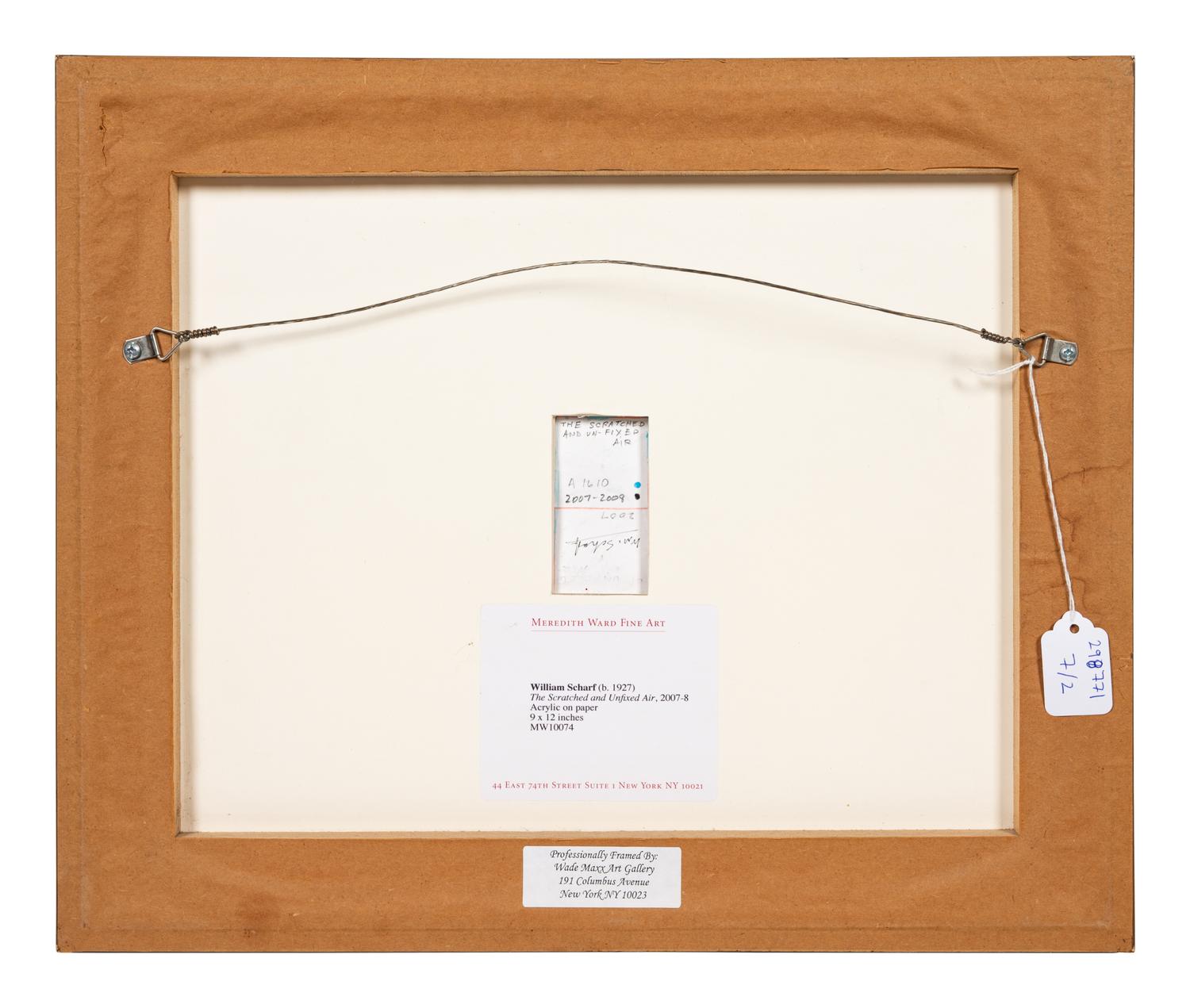 The Scratched and Unfixed Air, 2007-8 and They Thought Their Worlds of Each Other, 2008 (a pair of works)
