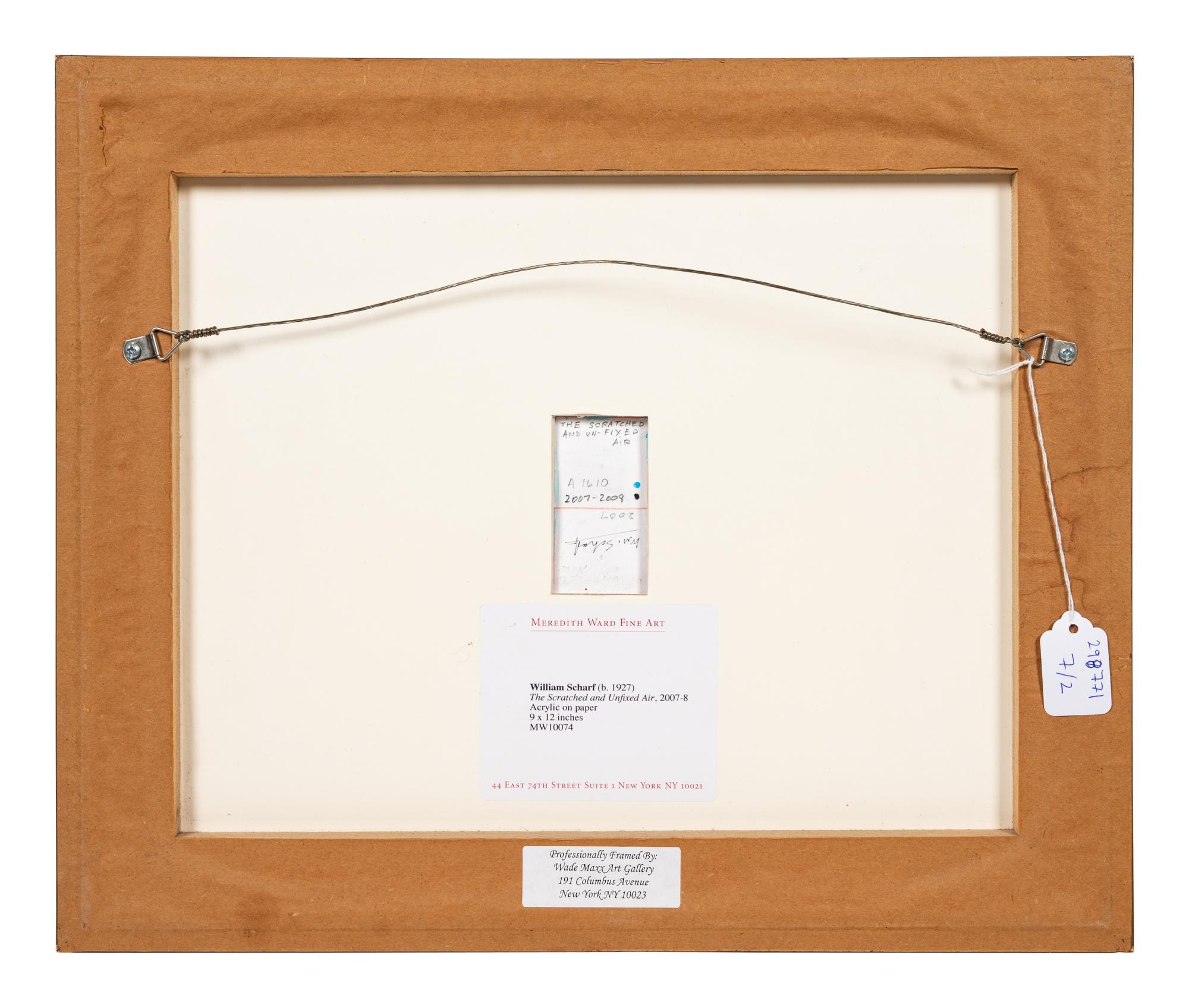 The Scratched and Unfixed Air, 2007-8 and They Thought Their Worlds of Each Other, 2008 (a pair of works)