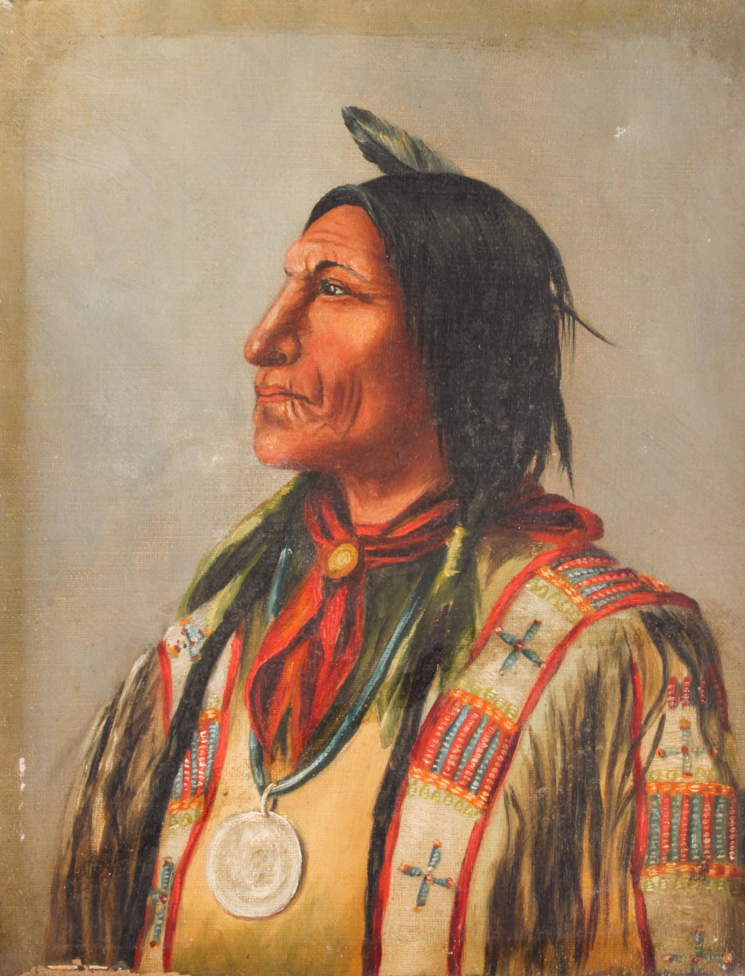 Attributed to Charles Schreyvogel 9 x 7 inches — (American, 1861-1912)