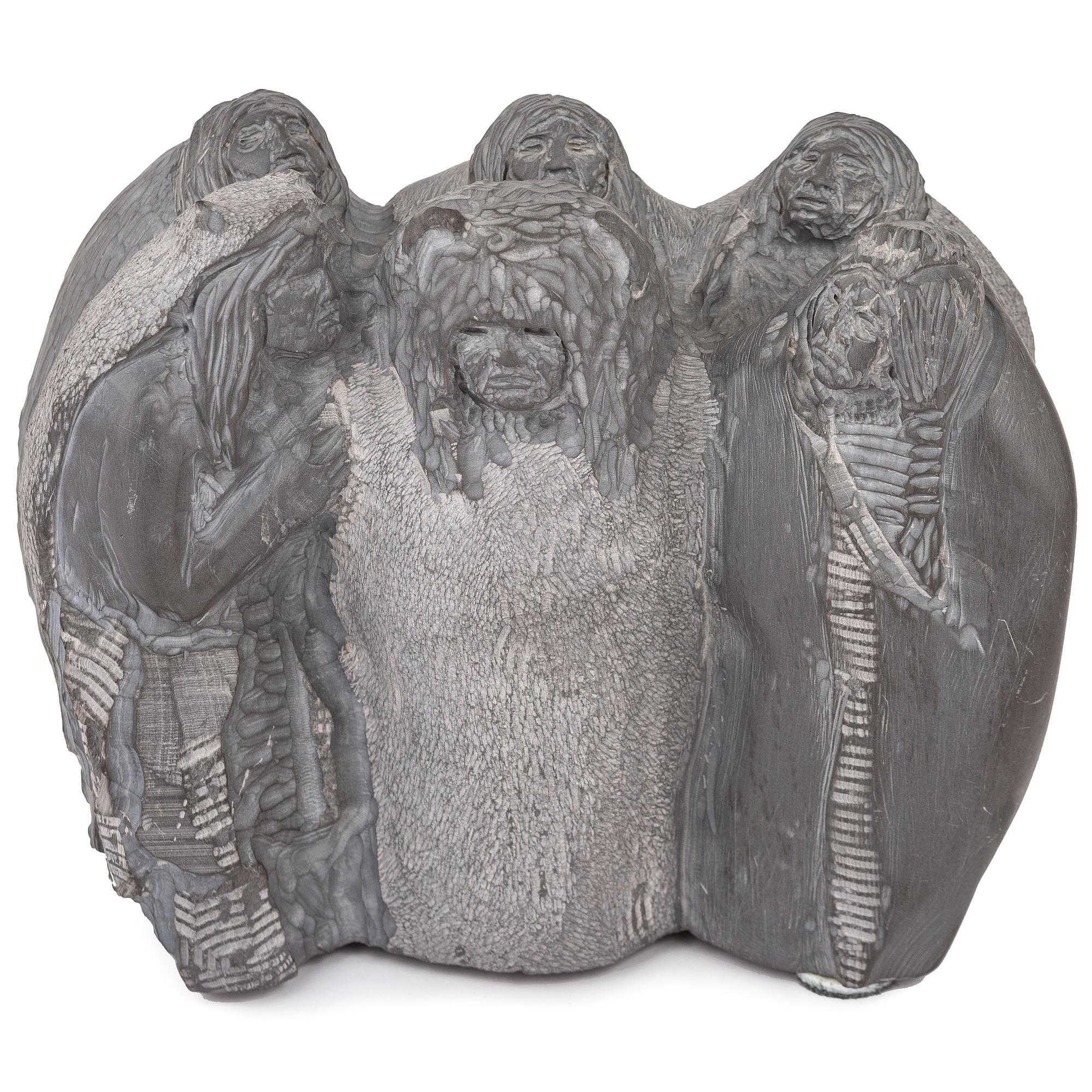 untitled, soapstone carving