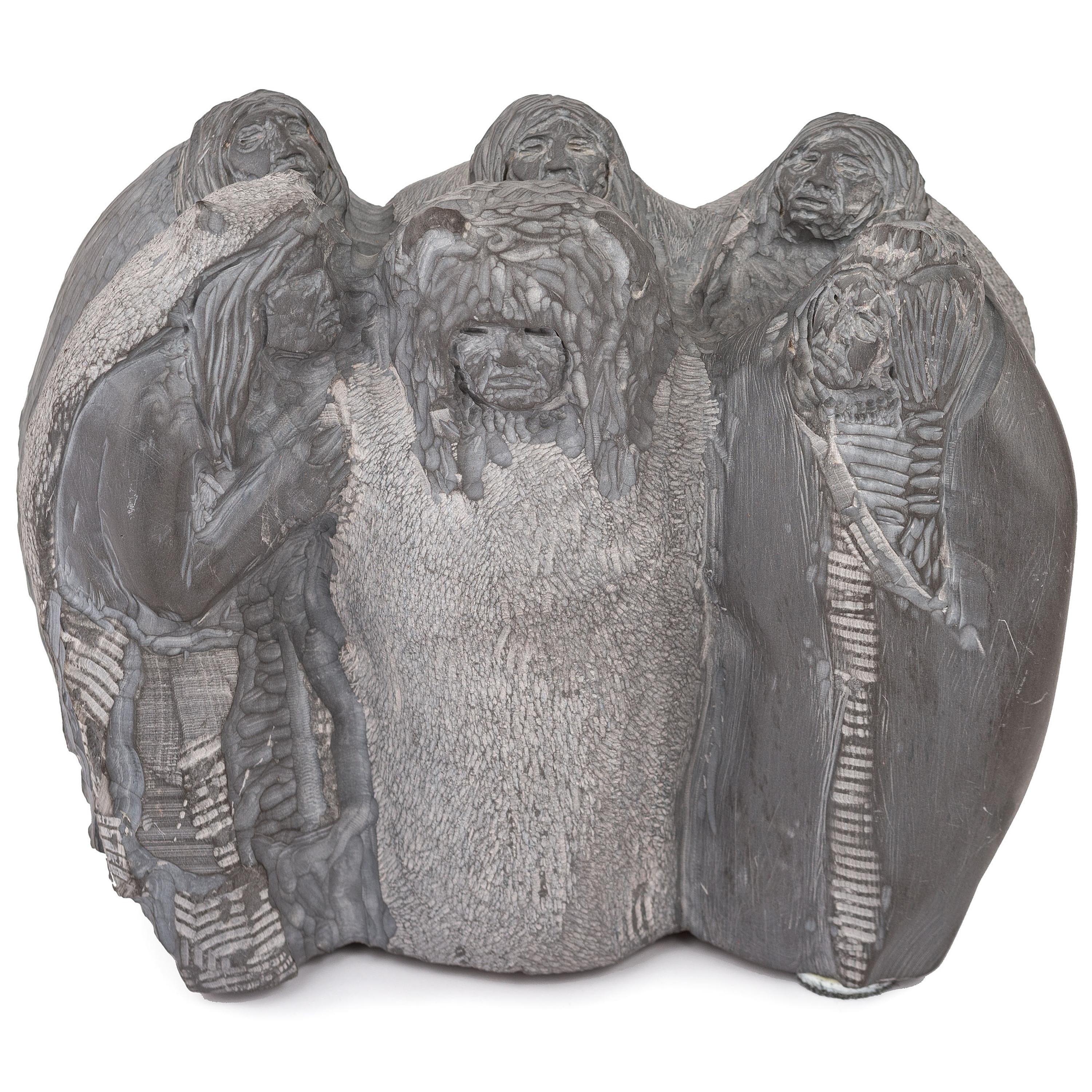 untitled, soapstone carving