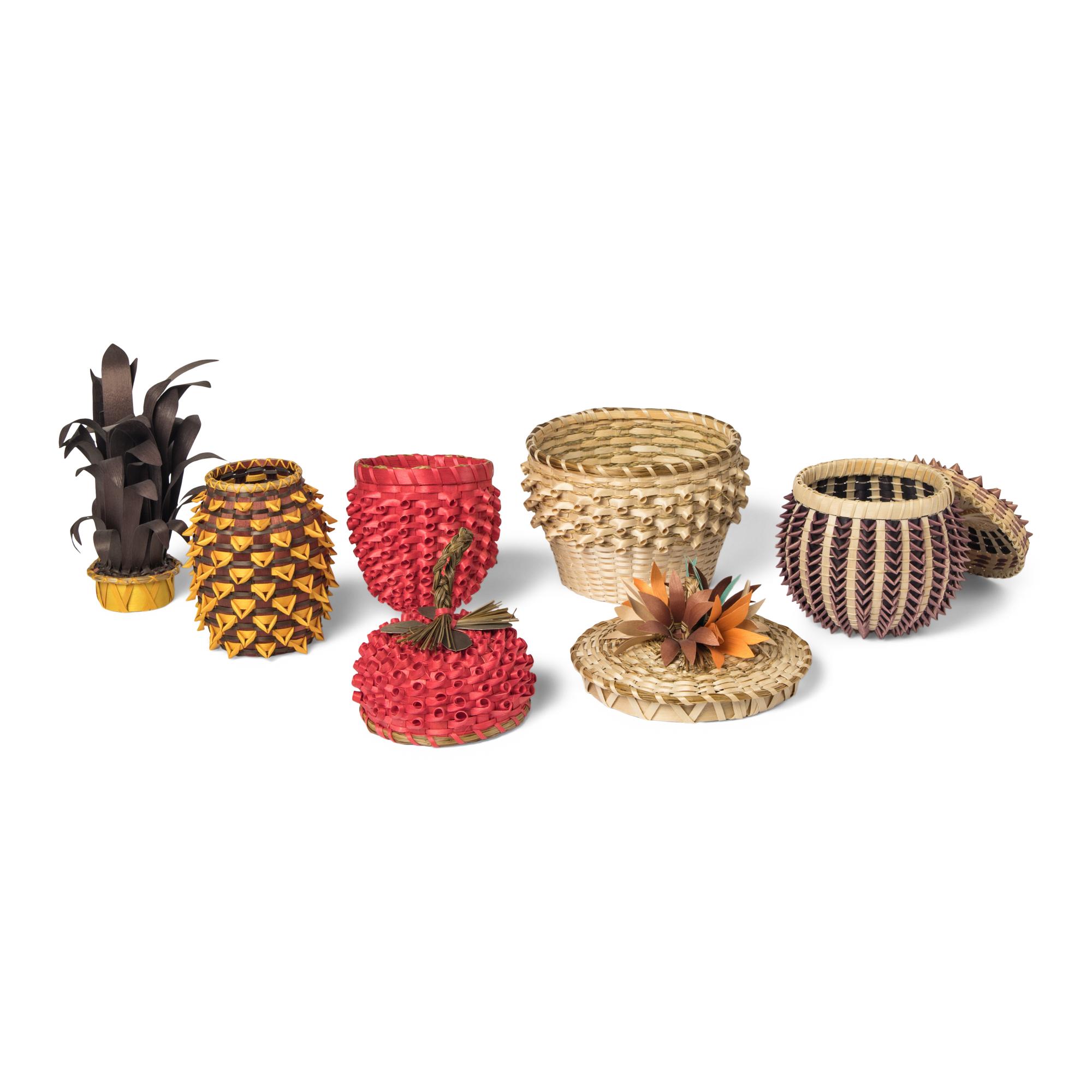 Northeastern Porcupine Twist Baskets