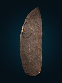 An Abelam Wood Spirit Shield