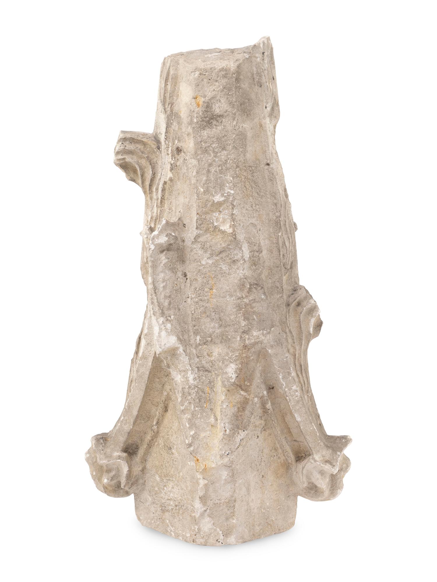 A Gothic Limestone Architectural Fragment