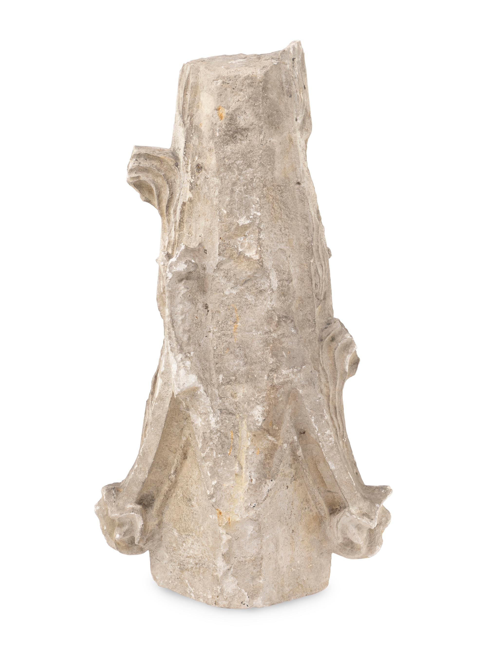 A Gothic Limestone Architectural Fragment