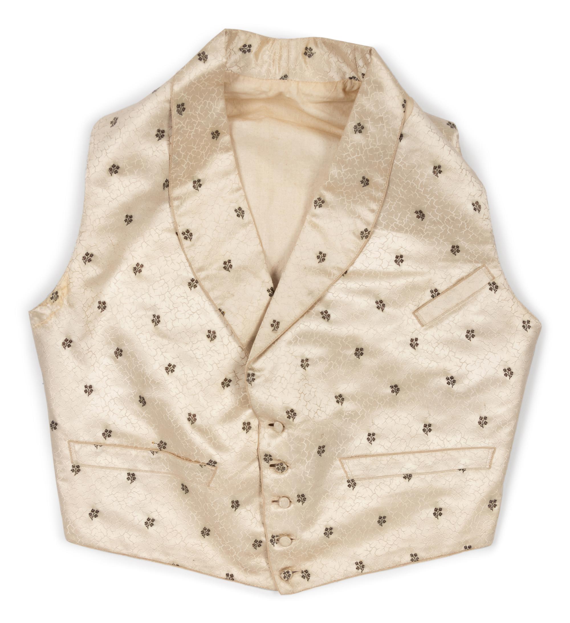 Four Men's 19th Century Waistcoats/Vests, 1850-70