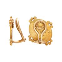 Helen Woodhull, Yellow Gold Stag Earrings