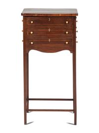 A George III Style Mahogany Work Table