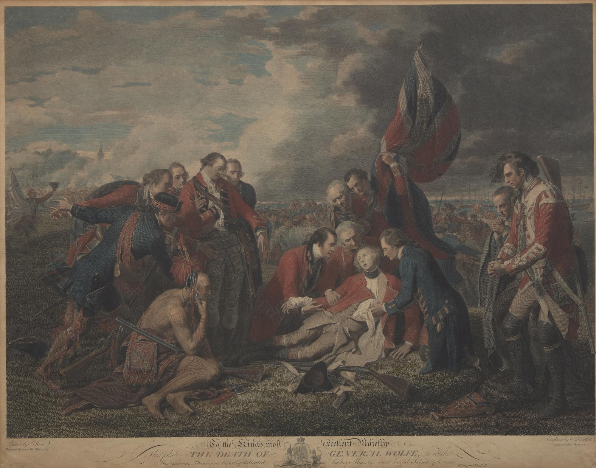 [Americana] [French and Indian War] The Death of General Wolfe