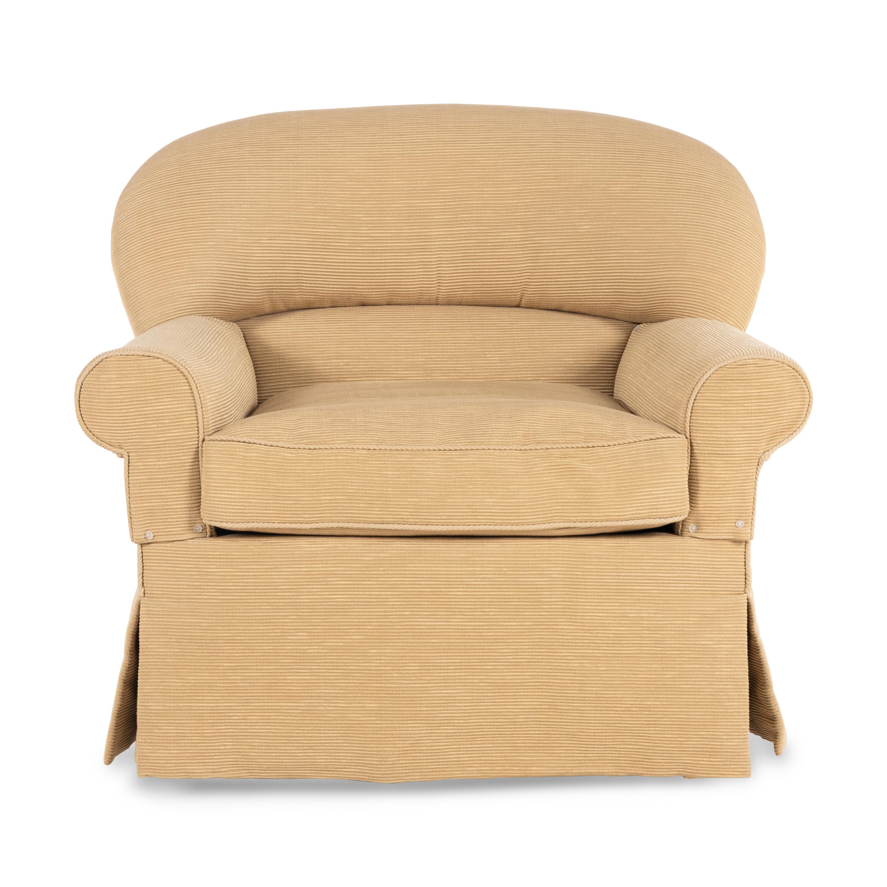 A Custom Upholstered Armchair