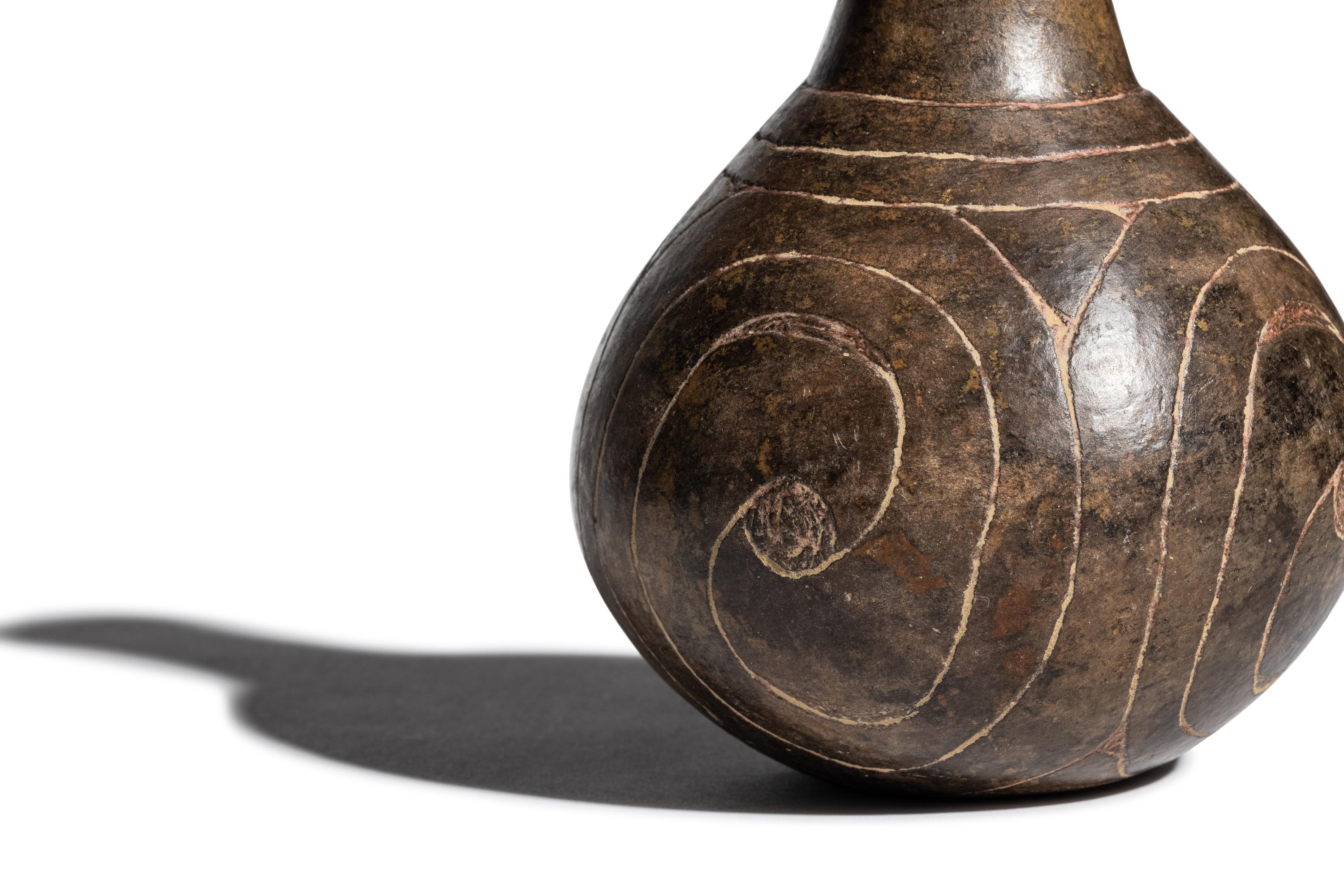 A Chavin Vase with Incised Decoration