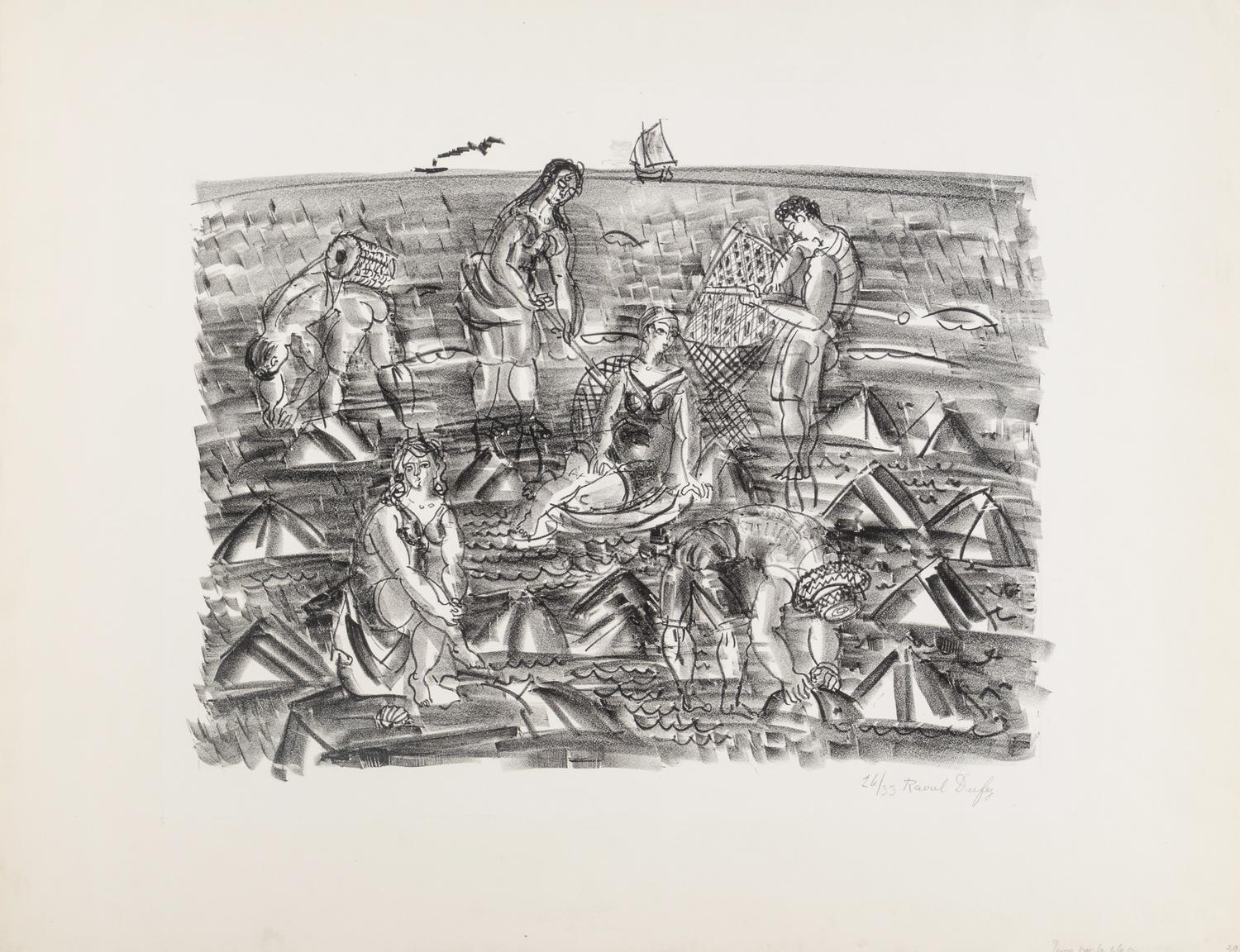 Pecheurs de crevettes (Shrimp Fishermen) , c. 1920