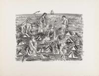Pecheurs de crevettes (Shrimp Fishermen) , c. 1920