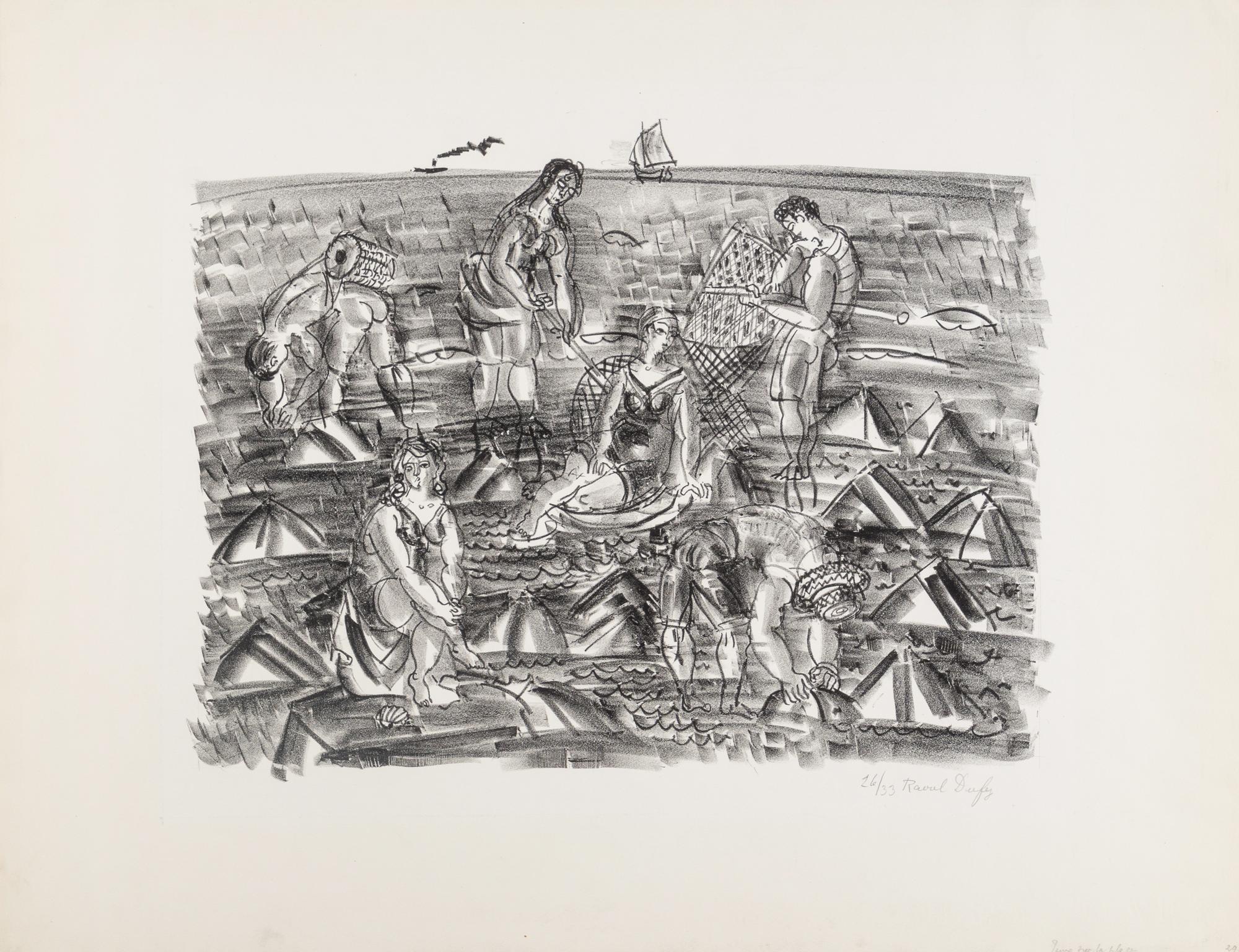 Pecheurs de crevettes (Shrimp Fishermen) , c. 1920