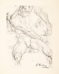 The Charcoal Drawings of Nicolai Fechin (16 prints in their original portfolio)