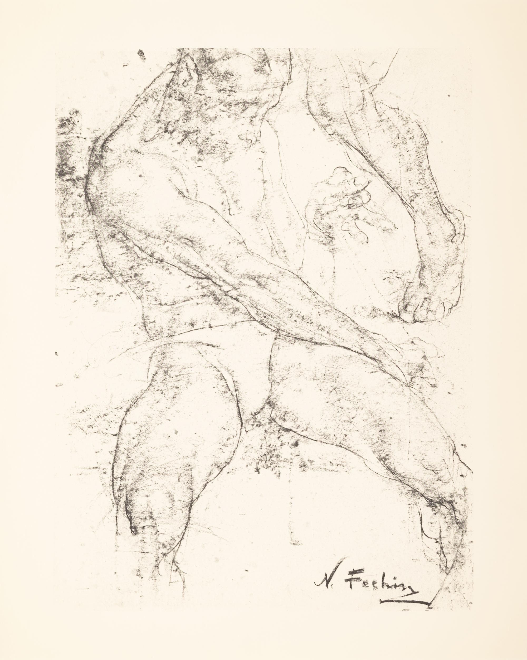 The Charcoal Drawings of Nicolai Fechin (16 prints in their original portfolio)