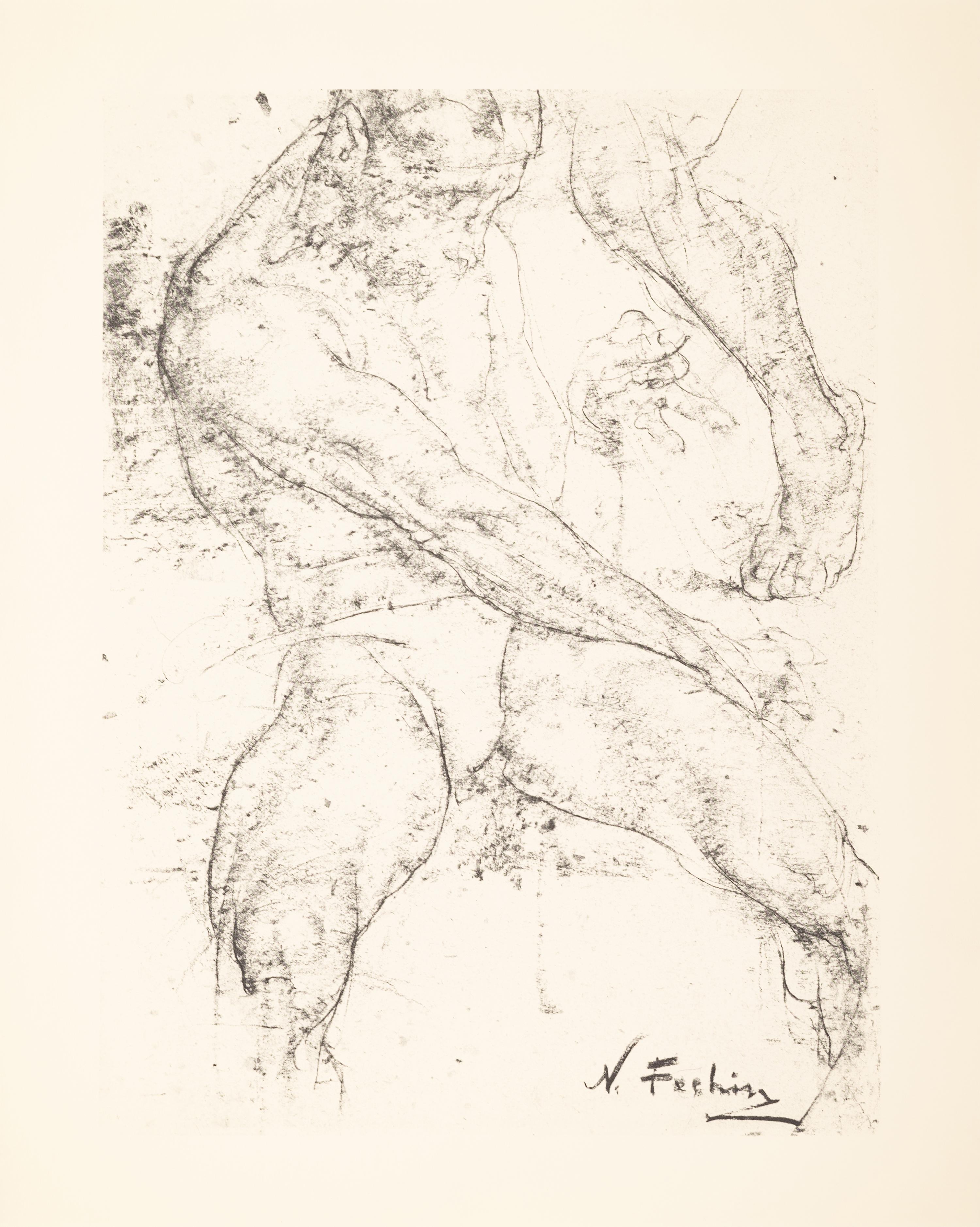 The Charcoal Drawings of Nicolai Fechin (16 prints in their original portfolio)