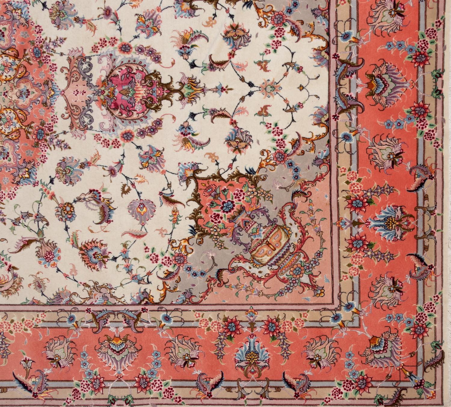 A Tabriz Wool Rug