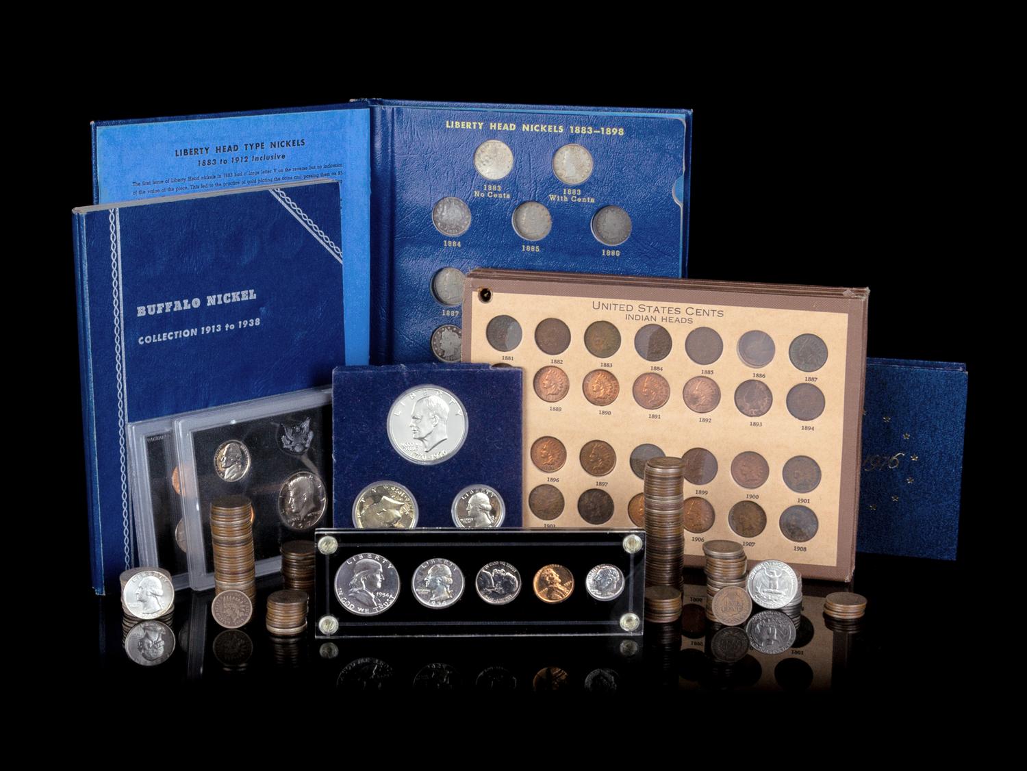 A Collection of Modern United States Coins and Proof Sets