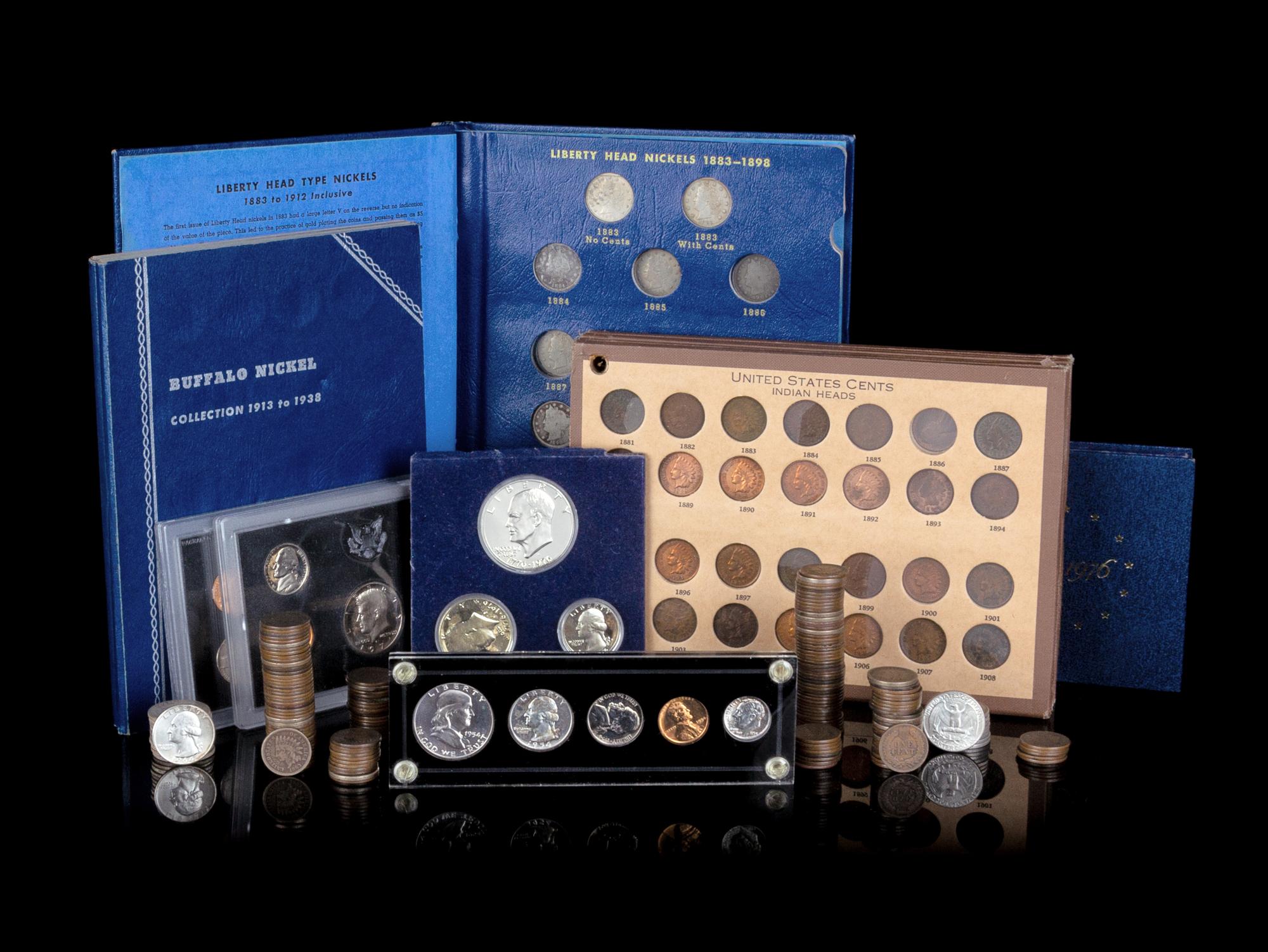 A Collection of Modern United States Coins and Proof Sets