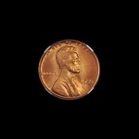 A United States 1955-D Lincoln: Wheat Back 1c Coin — NGC GRADED MS66 RD