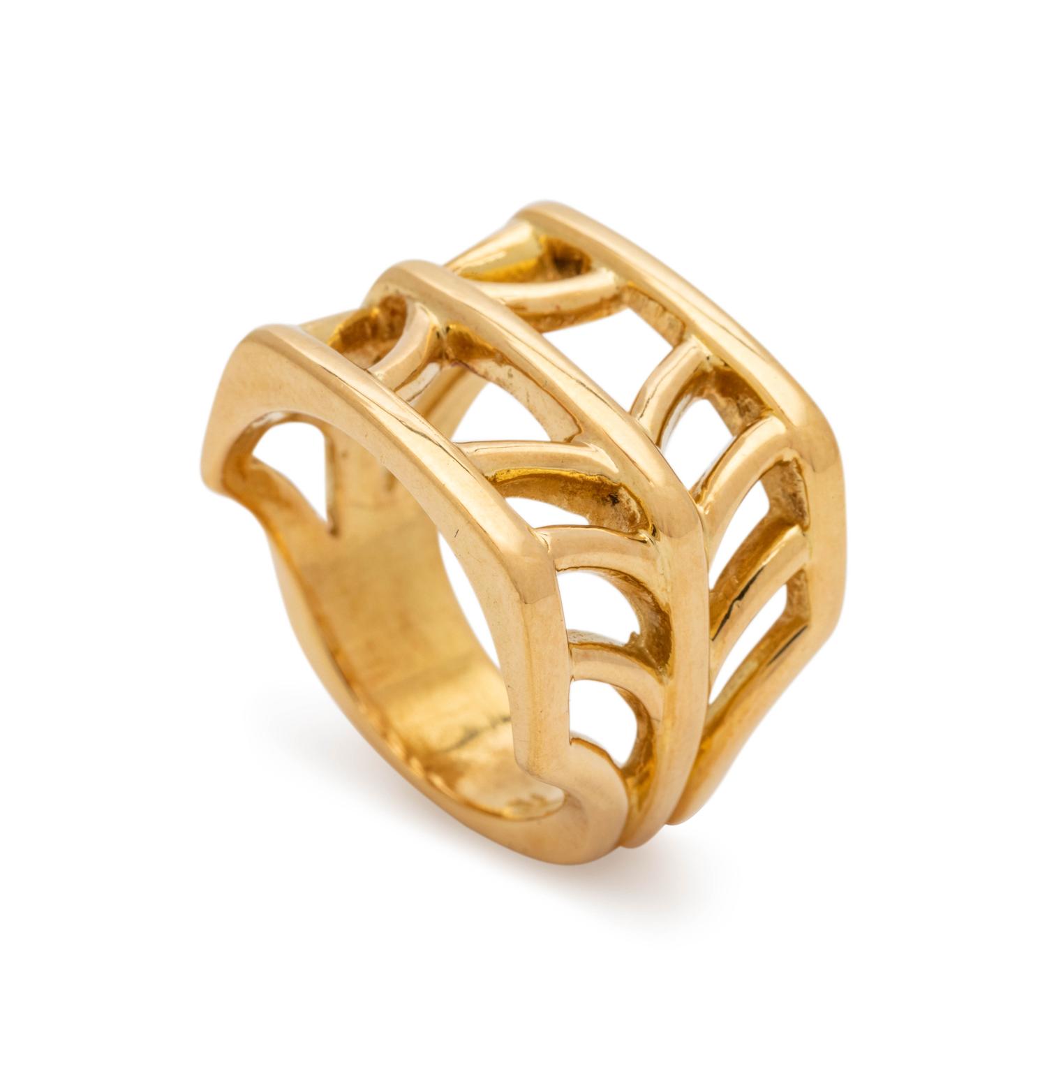 YELLOW GOLD RING