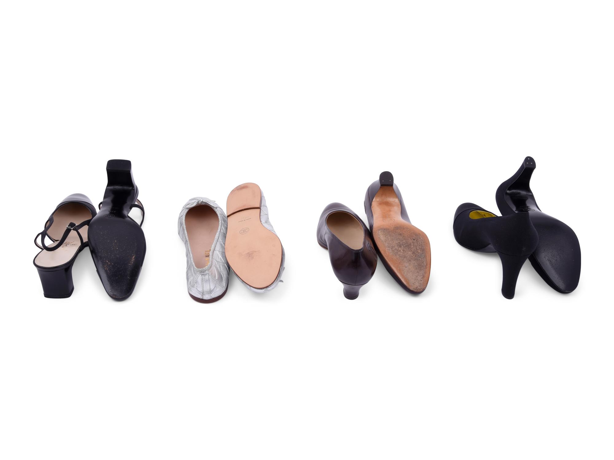 Four Pairs of Chanel Shoes, 1990s