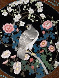 13 Japanese Cloisonné Plates