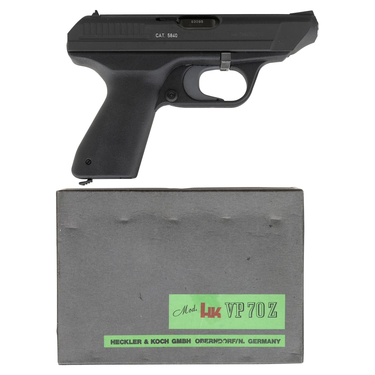 *Heckler & Koch VP70Z Pistol in Factory Box in Rare 9x21 Caliber