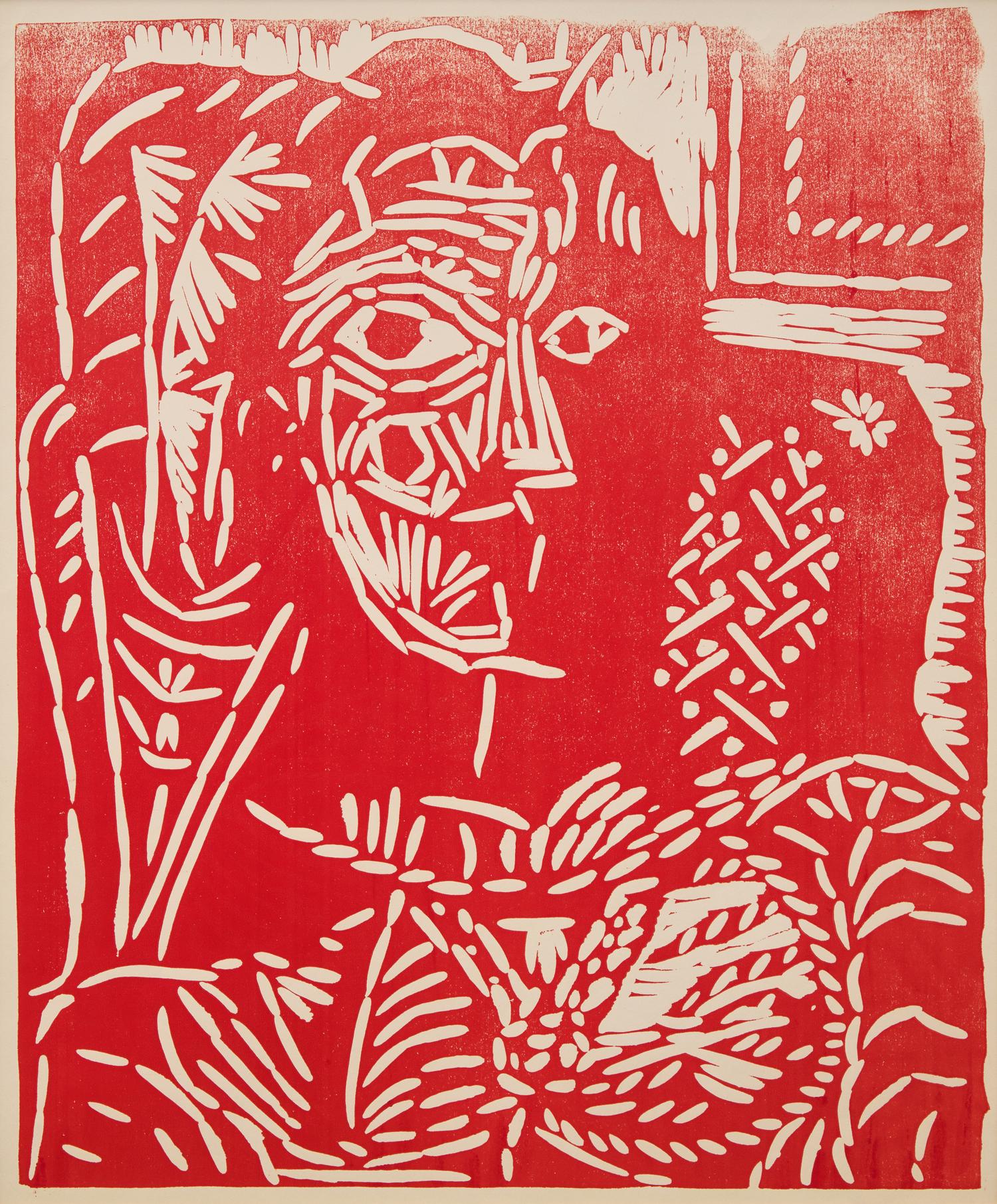 Portrait de Jacqueline au Fauteuil , 1958