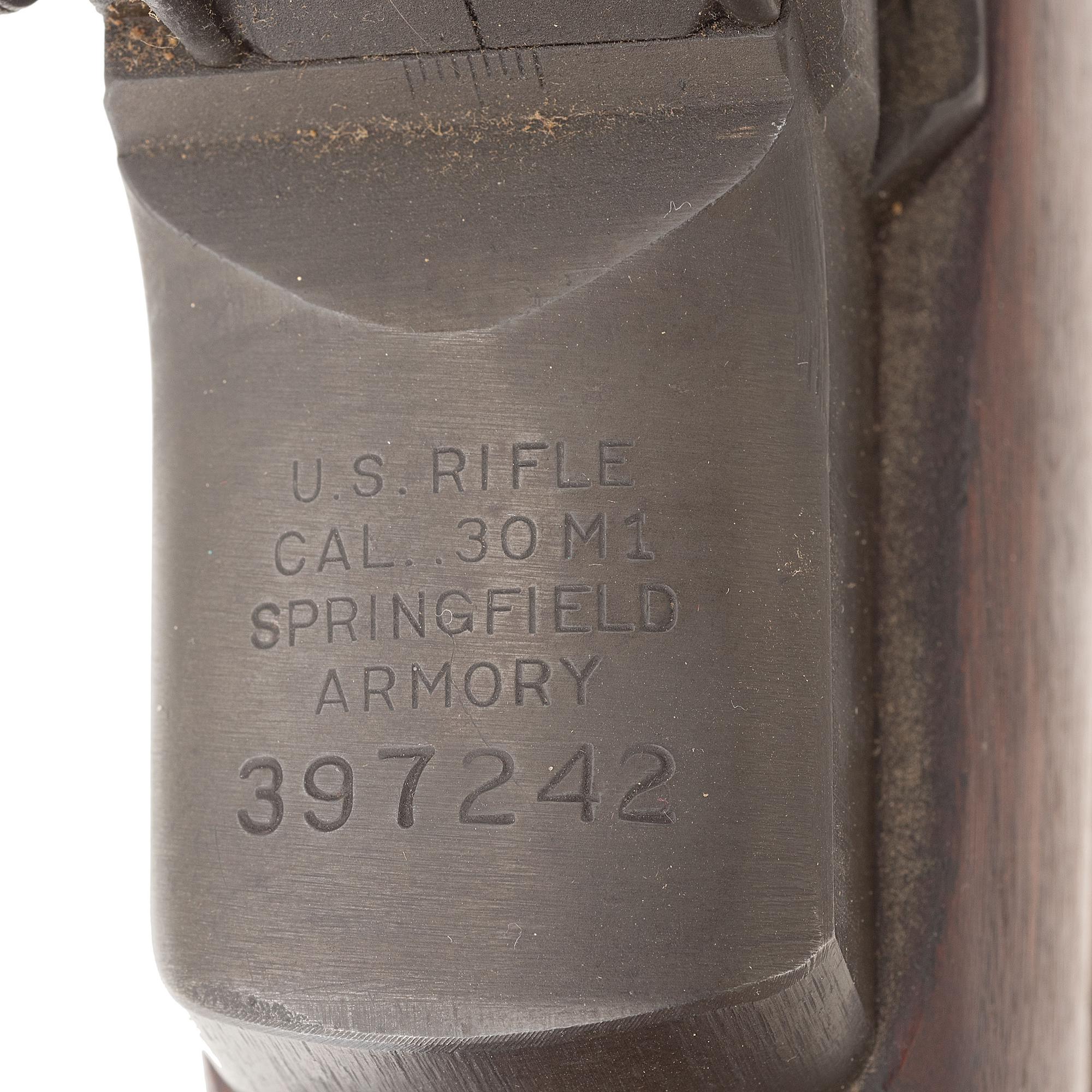**Springfield Armory M1 Garand with Grenade Launcher and Inert Training Grenade