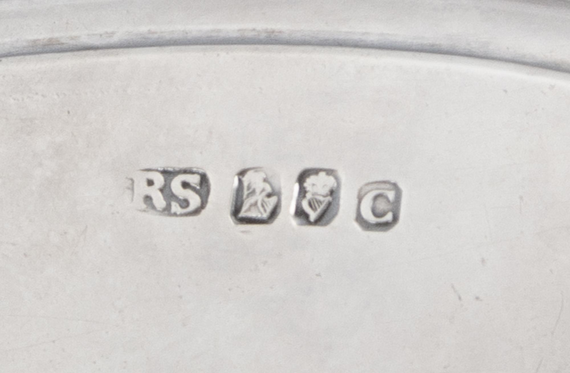 An Irish George III Silver Tea Kettle and Stand
