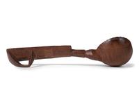 Abnaki Carved Wood Spoon