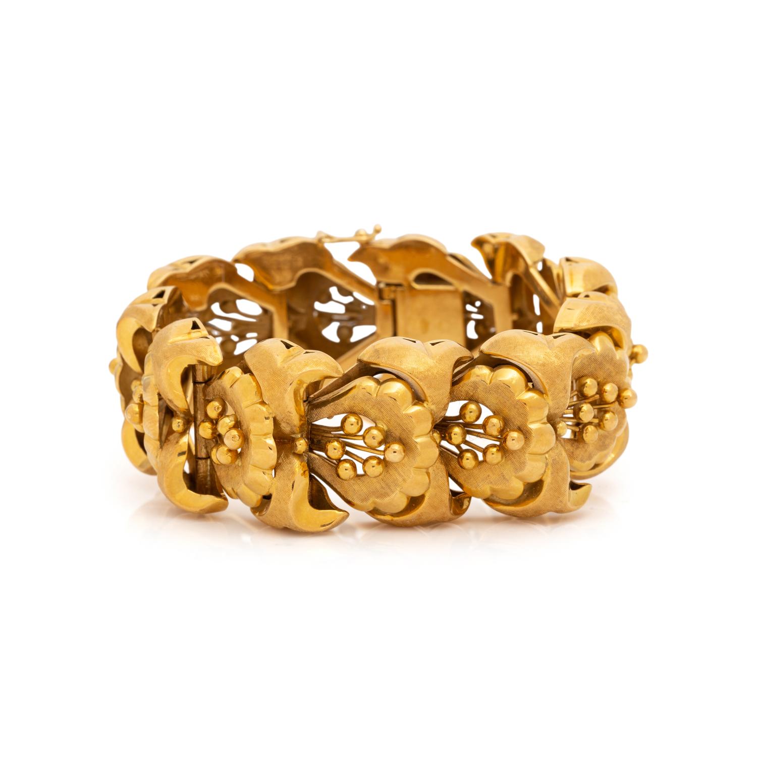 YELLOW GOLD BRACELET